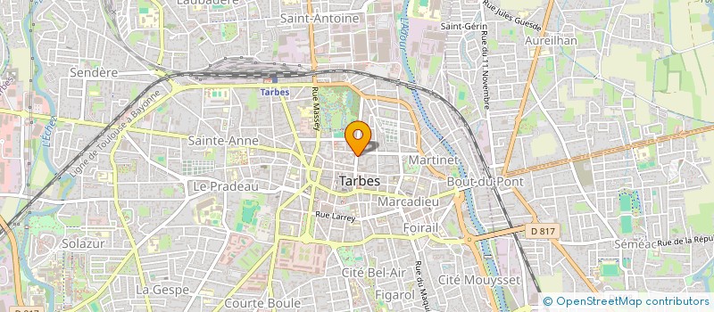 localisation de l'entreprise SCI IMMOTEP  TARBES