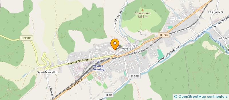 localisation de l'entreprise SCI IMMOTEP  MONTMAUR