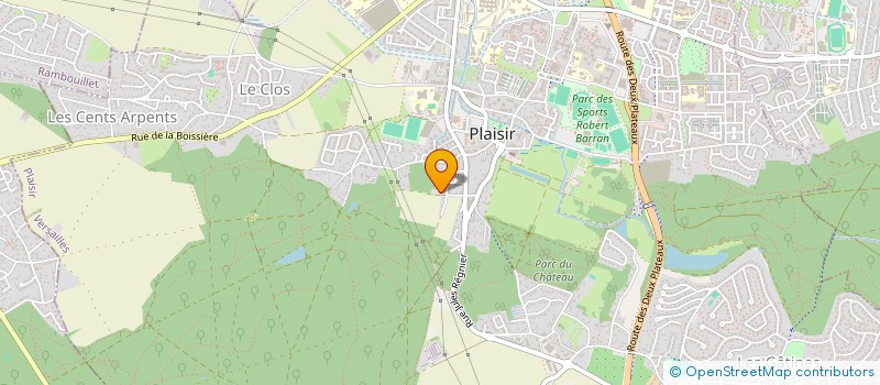 localisation de l'entreprise SCI IMMOTEQ  PLAISIR