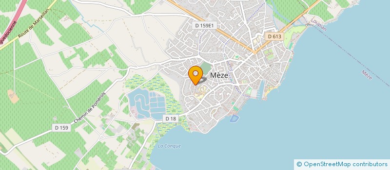 localisation de l'entreprise SCI IMMOTHAU à MEZE