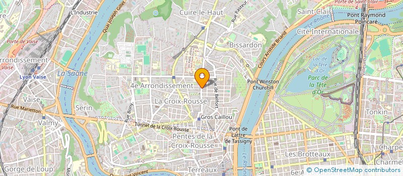 localisation de l'entreprise SCI IMMOTHEON  LYON