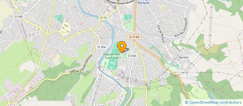 localisation de l'entreprise SCI IMMOTHERM à MONTLUCON