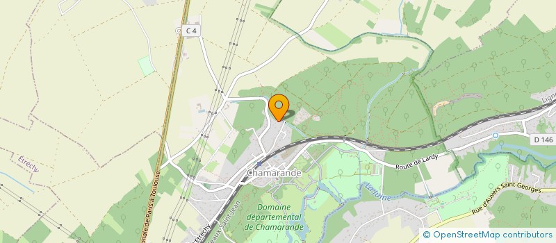 localisation de l'entreprise SCI IMMOTHYS  CHAMARANDE