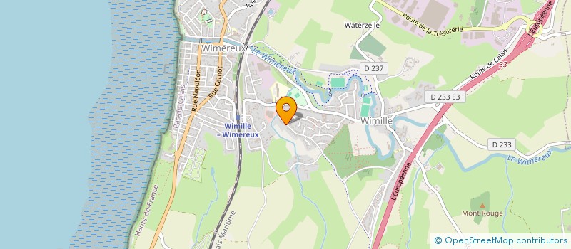 localisation de l'entreprise SCI IMMOTIGAN  WIMILLE