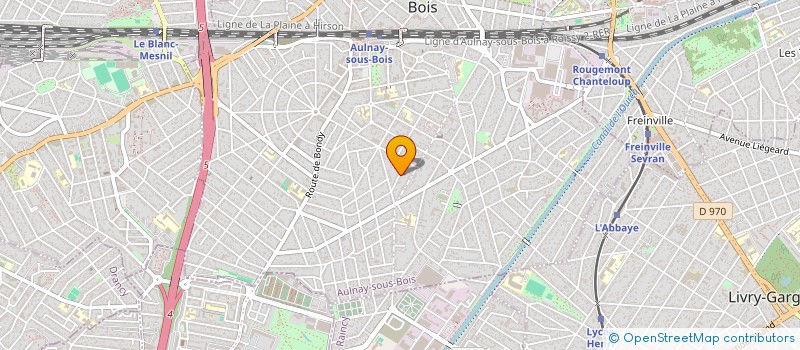 localisation de l'entreprise SCI IMMOTIPLEA à AULNAY-SOUS-BOIS