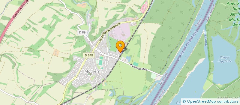 localisation de l'entreprise SCI IMMOTITEC  MOTHERN