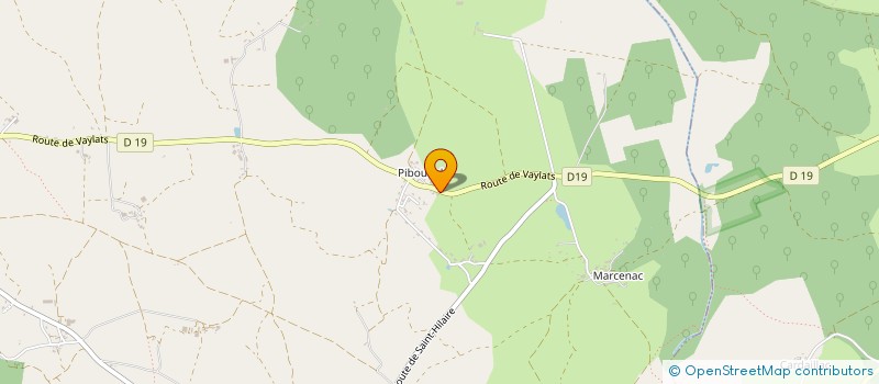 localisation de l'entreprise SCI IMMOTIX46  LALBENQUE