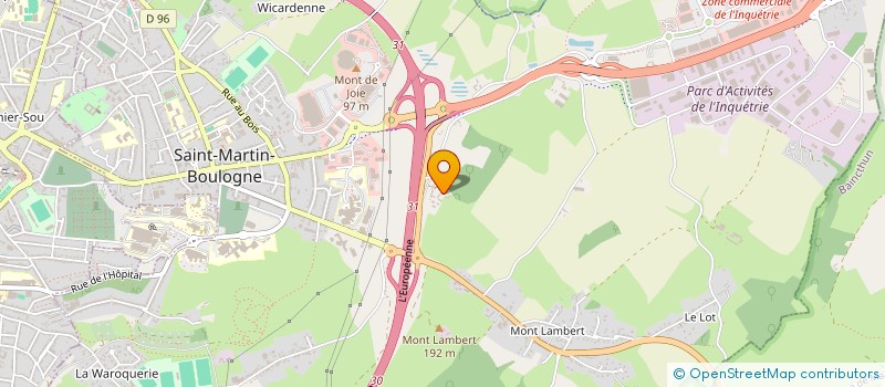 localisation de l'entreprise SCI IMMOTONER à ST MARTIN BOULOGNE