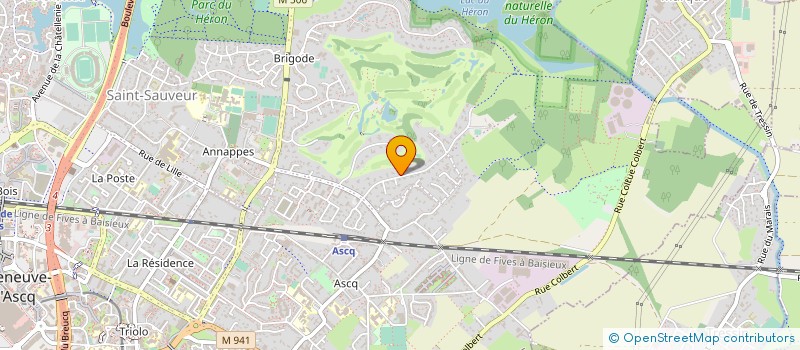 localisation de l'entreprise SCI IMMOULIN à VILLENEUVE-D'ASCQ