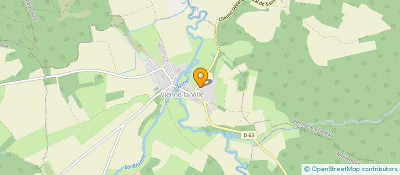 localisation de l'entreprise SCI IMMOVA  BRAUX-SAINTE-COHIERE