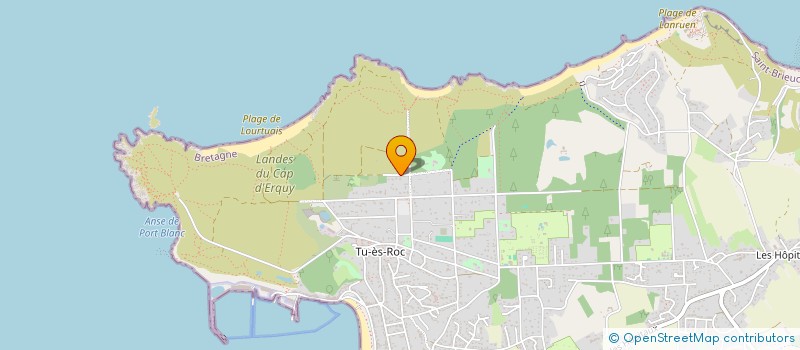 localisation de l'entreprise SCI IMMOVAL  ERQUY