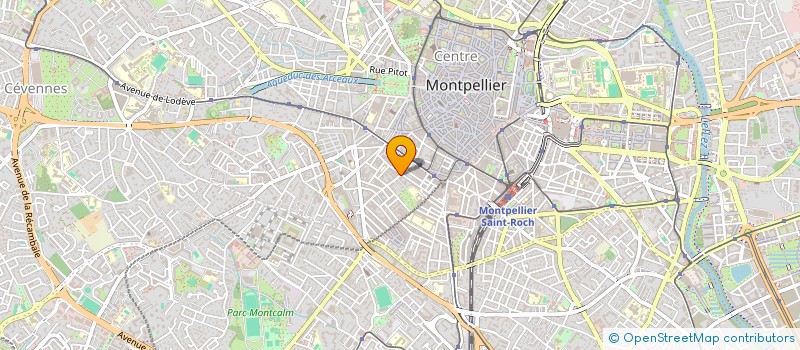 localisation de l'entreprise SCI IMMOVIE  MONTPELLIER