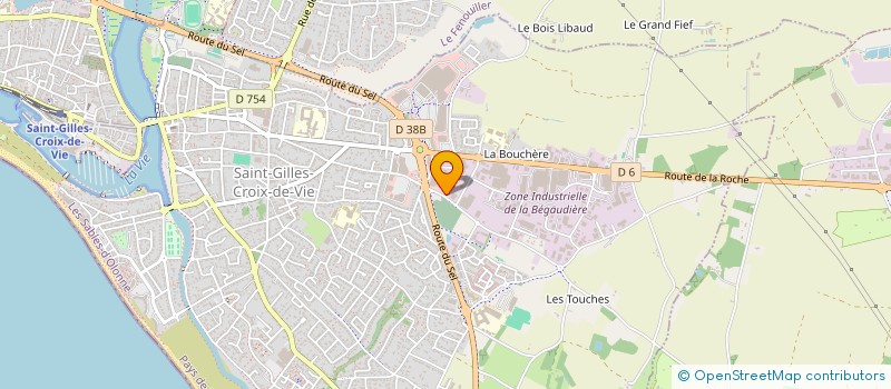 localisation de l'entreprise SCI IMMOVIE à SAINT-GILLES-CROIX-DE-VIE