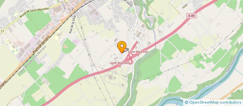 localisation de l'entreprise SCI IMMOVOIRON  SAINT-MARCELLIN