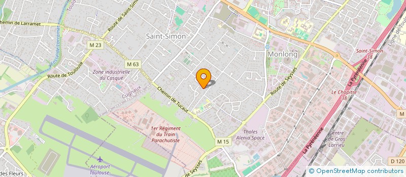 localisation de l'entreprise SCI IMMOY à TOULOUSE