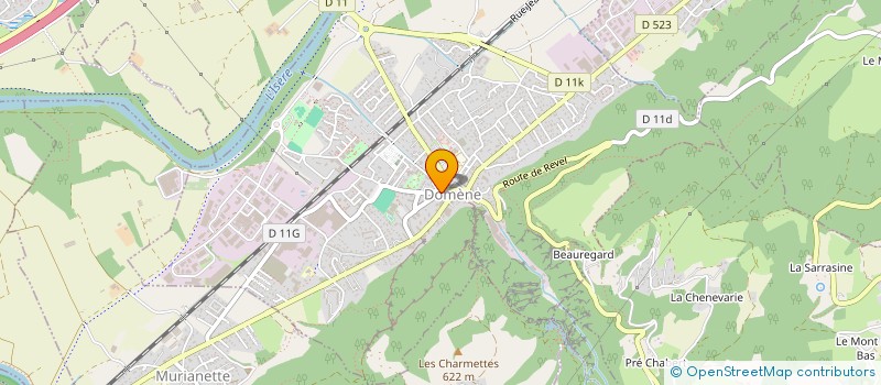 localisation de l'entreprise SCI IMO  DOMENE