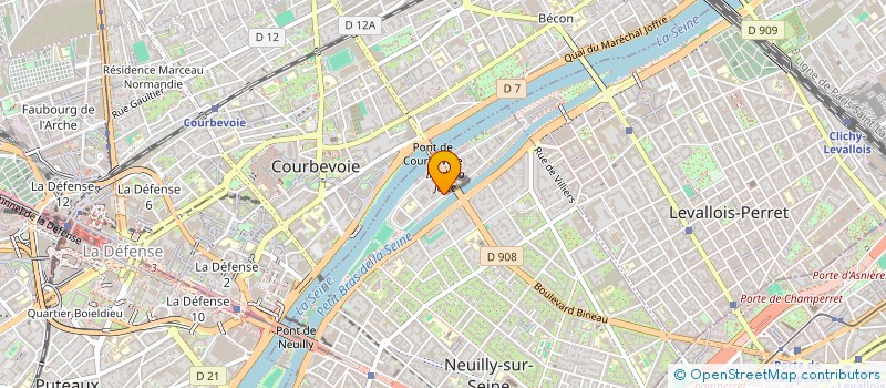 localisation de l'entreprise SCI IMOBILIARE à NEUILLY-SUR-SEINE