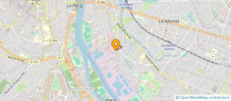 localisation de l'entreprise SCI IMOGEF  CROISSY-SUR-SEINE