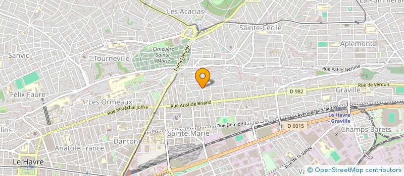 localisation de l'entreprise SCI IMOKAL à LE HAVRE