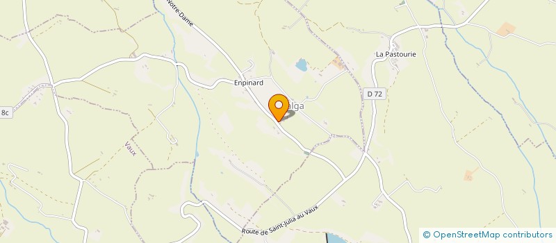 localisation de l'entreprise SCI IMOLENDRI  MAURENS