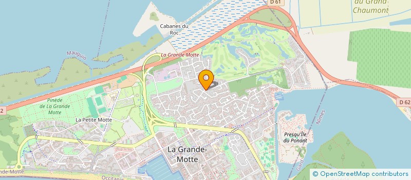 localisation de l'entreprise SCI IMONOEL  LA GRANDE-MOTTE