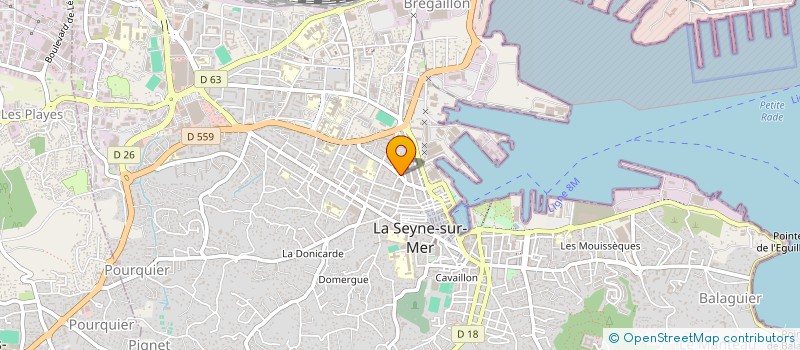 localisation de l'entreprise SCI IMOROC à LA SEYNE-SUR-MER