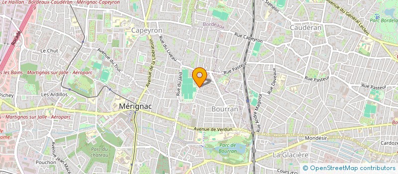 localisation de l'entreprise SCI IMOTEL à MERIGNAC