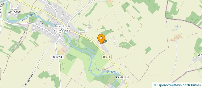 localisation de l'entreprise SCI IMOTEP à BERCHERES-SUR-VESGRE