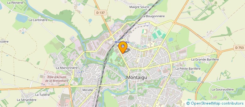 localisation de l'entreprise SCI IMOTRIO à MONTAIGU-VENDEE