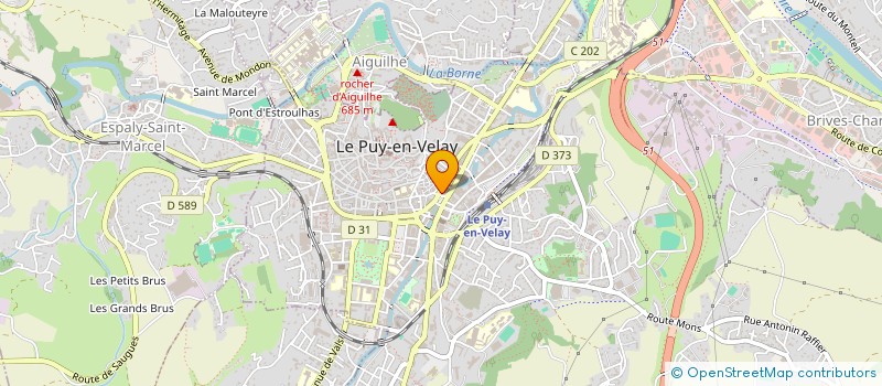 localisation de l'entreprise SCI IMOVEL  LE PUY-EN-VELAY