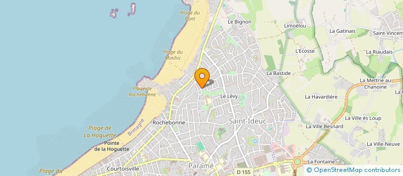 localisation de l'entreprise SCI IMPACT STRATEGIE ALLIANCE  SAINT-MALO