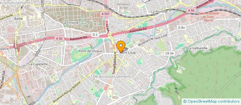 localisation de l'entreprise SCI IMPALILA à MARSEILLE