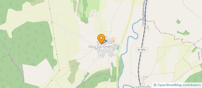 localisation de l'entreprise SCI IMPASSE BRASSENS à OLIZY-SUR-CHIERS