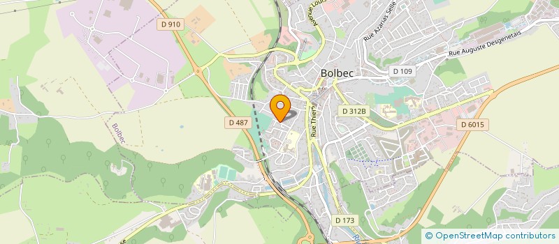 localisation de l'entreprise SCI IMPASSE BUCAILLE  BOLBEC