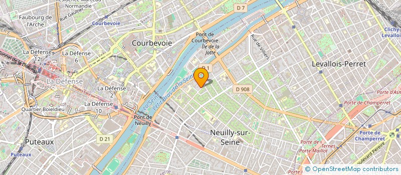 localisation de l'entreprise SCI IMPASSE DE L HIRONDELLE  NEUILLY-SUR-SEINE