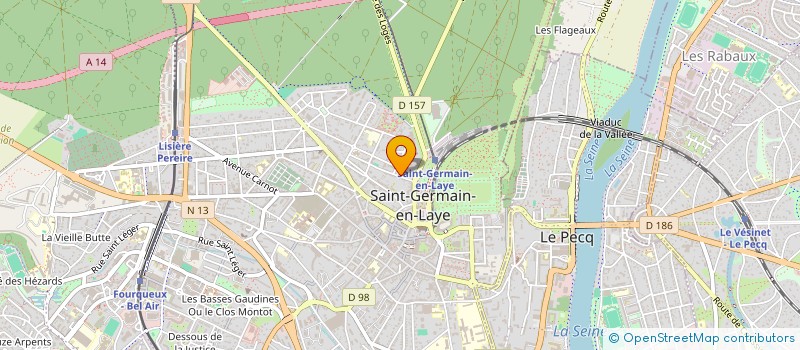 localisation de l'entreprise SCI IMPASSE DE LA GRANGE  SAINT-GERMAIN-EN-LAYE