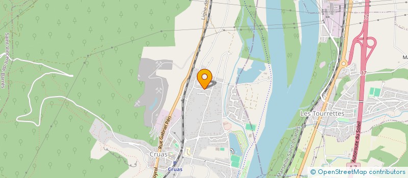 localisation de l'entreprise SCI IMPASSE DES ILONS  CRUAS