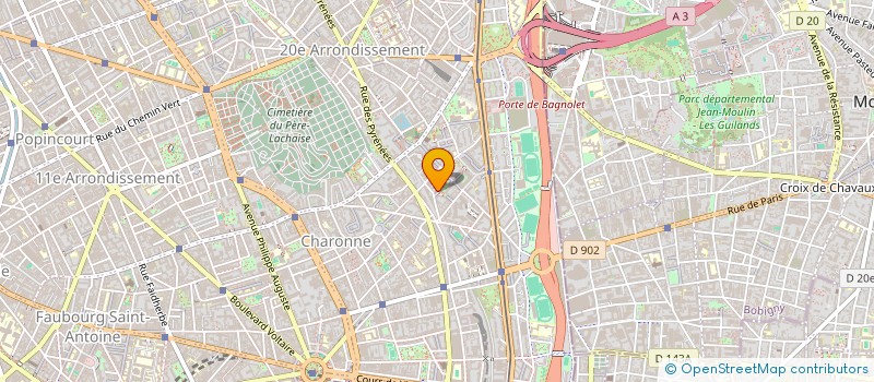 localisation de l'entreprise SCI IMPASSE DU CURE  ELANCOURT