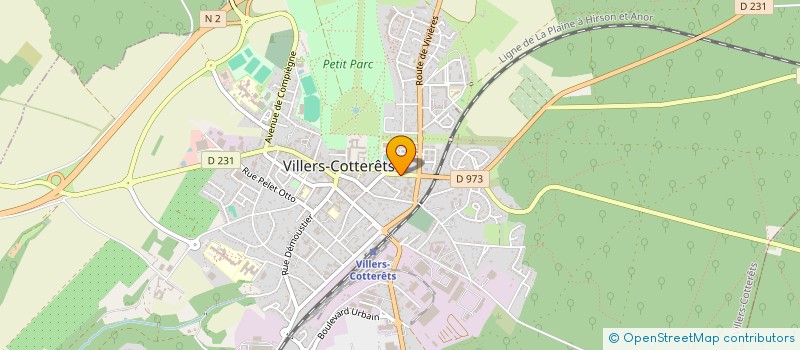 localisation de l'entreprise SCI IMPASSE MONCOND HUY à VILLERS-COTTERETS