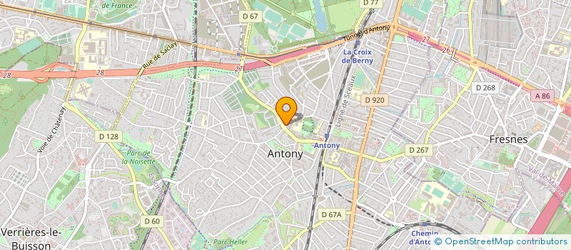 localisation de l'entreprise SCI IMPASSE PRUDHON à ANTONY