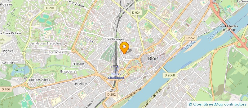 localisation de l'entreprise SCI IMPASSE SAINTE CATHERINE  BLOIS