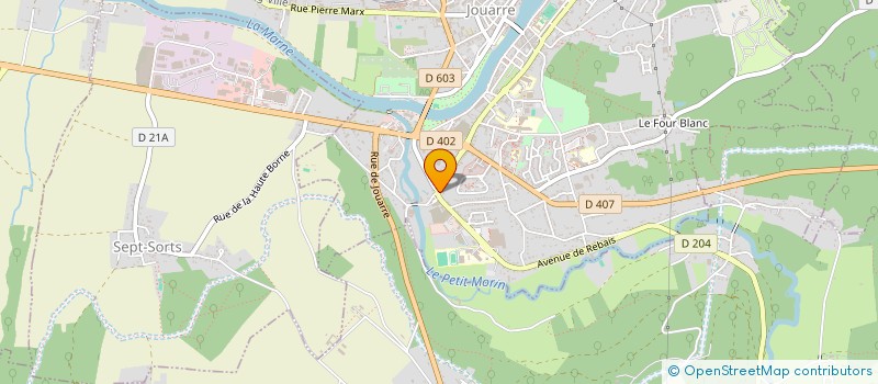 localisation de l'entreprise SCI IMPEC à LA FERTE-SOUS-JOUARRE