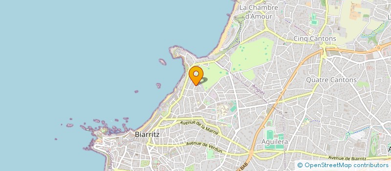 localisation de l'entreprise SCI IMPERATRICE VICTORIA à BIARRITZ