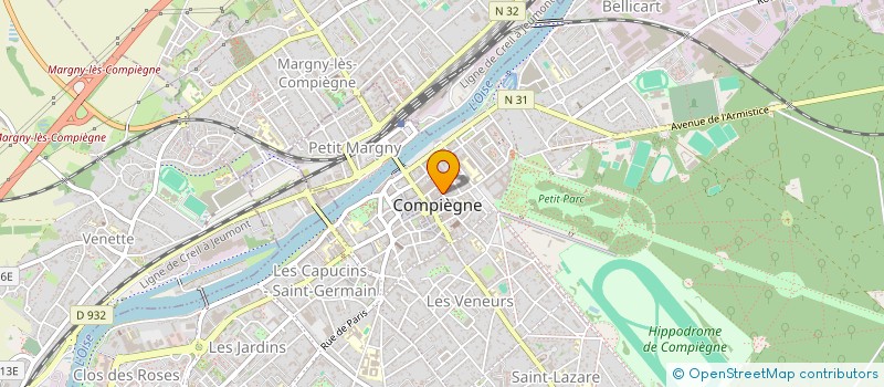 localisation de l'entreprise SCI IMPERIAL  COMPIEGNE