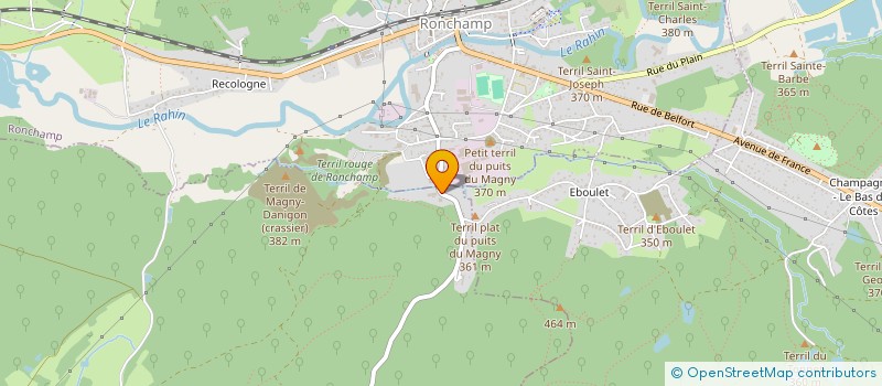 localisation de l'entreprise SCI IMPERIUM  MAGNY-DANIGON