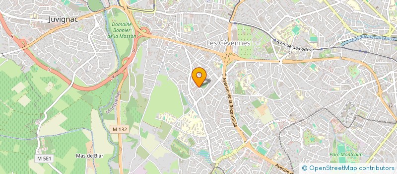 localisation de l'entreprise SCI IMPLANT ACADEMIE à MONTPELLIER