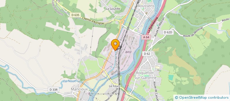 localisation de l'entreprise SCI IMPS  BOUSSENS