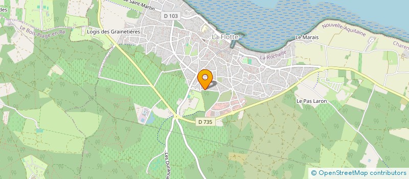 localisation de l'entreprise SCI IMRAGUEN  LA FLOTTE