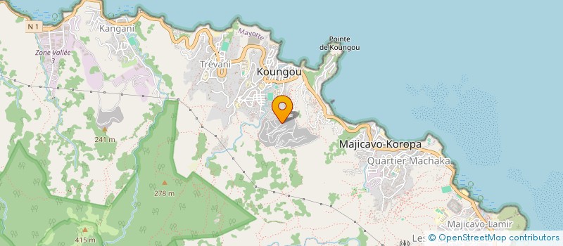 localisation de l'entreprise SCI IMRAN  MAMOUDZOU