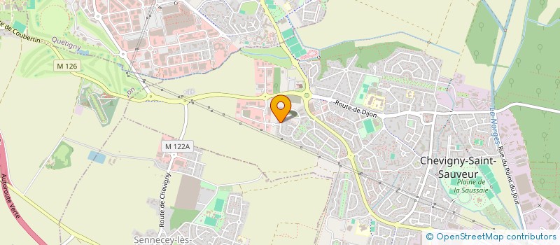 localisation de l'entreprise SCI IMRANOU  CHEVIGNY-SAINT-SAUVEUR